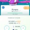 Pokémon Go Shiny Kyogre Level 50