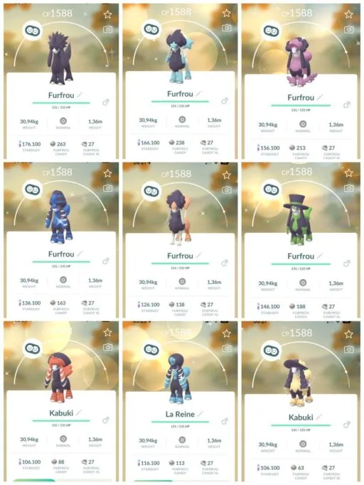 Pokémon Go Shiny Furfrou