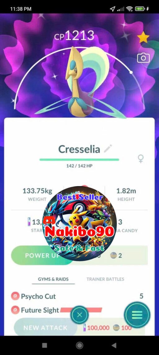 Pokémon Go Shiny Cresselia - Cresselia Unlock 3 Moveset