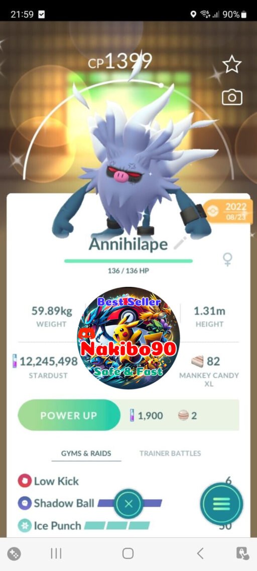 Pokémon Go Annihilape - 3 Moveset Under 1500 Great League