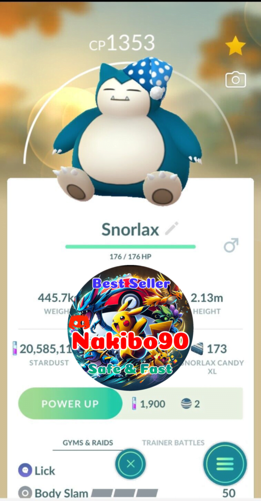 Pokémon Go Snorlax Nightcap hat night cap sleep costume