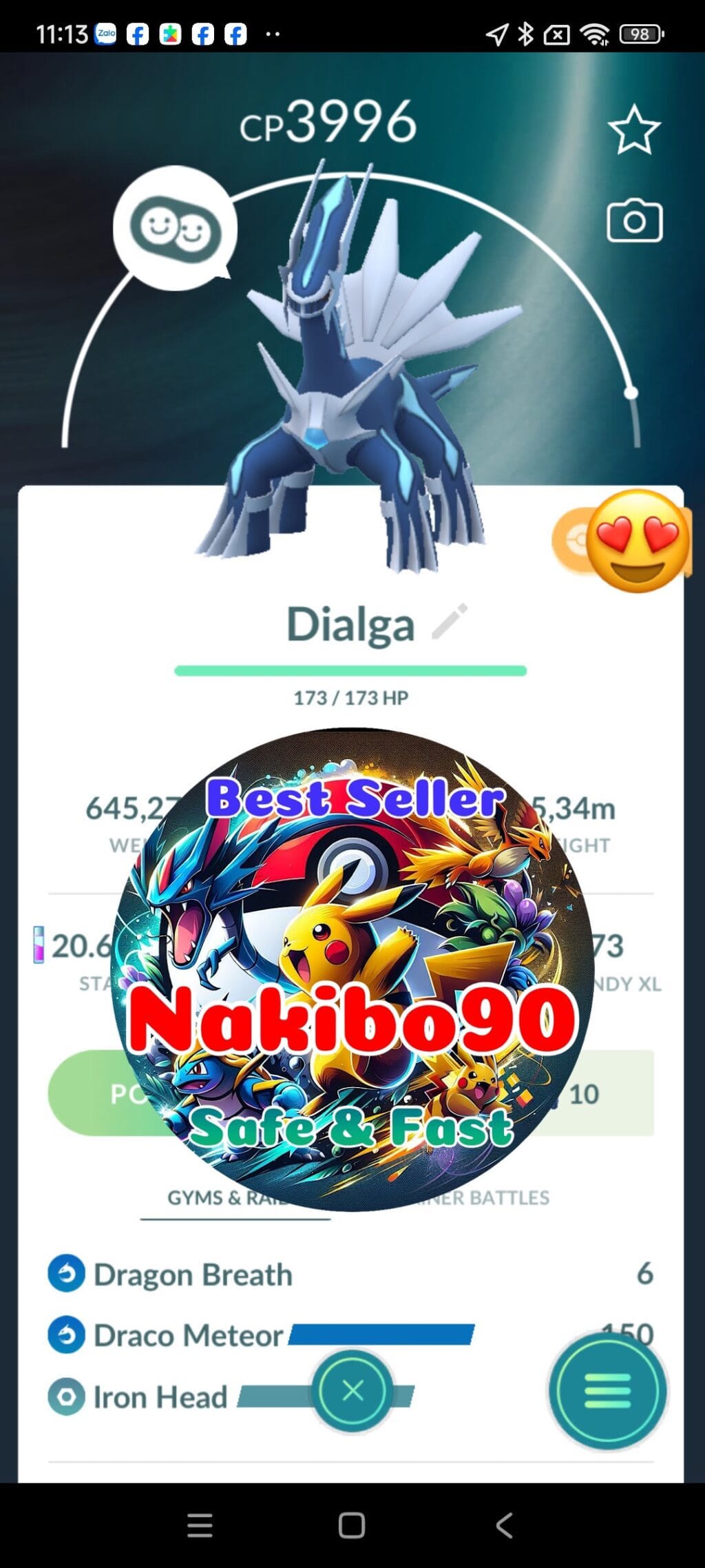 Dialga Level 40