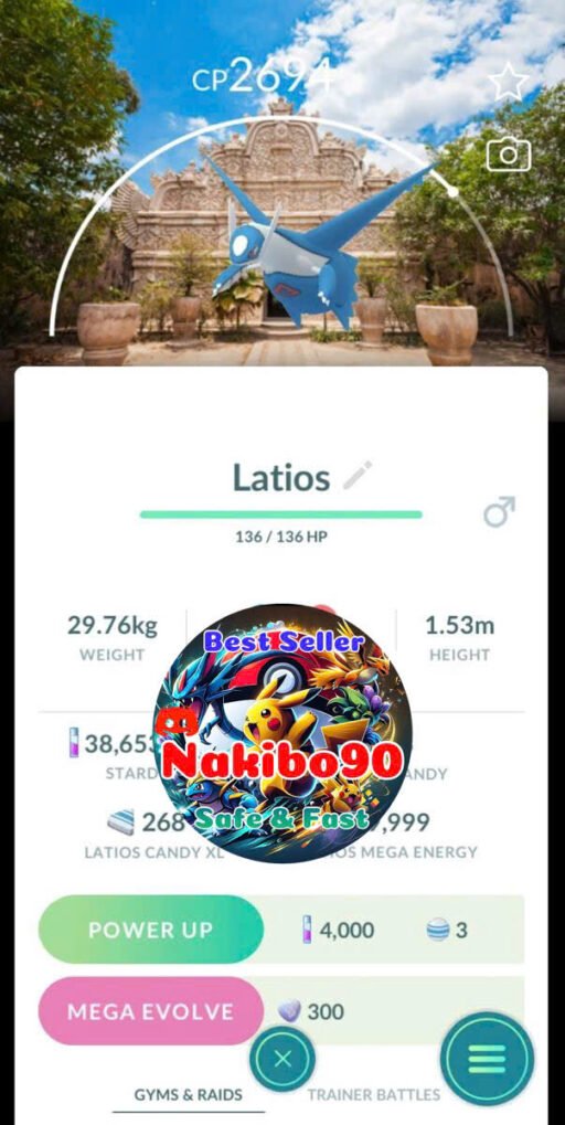 Pokémon Go Latios Yogyakarta Background Indonesia