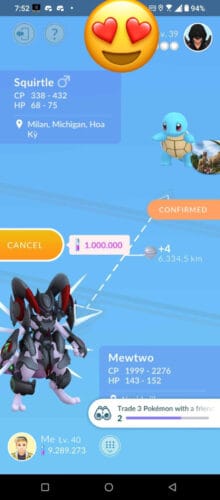 Pokémon Go Armored Mewtwo Level 50, Armored Mewtwo Level 40 - Unlock 3 Moveset Master League PvP - Trade 20k stardust - Trade 1 Million stardust (Read Describe) photo review