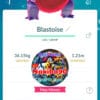 Pokémon Go Shiny Blastoise Gigantamax