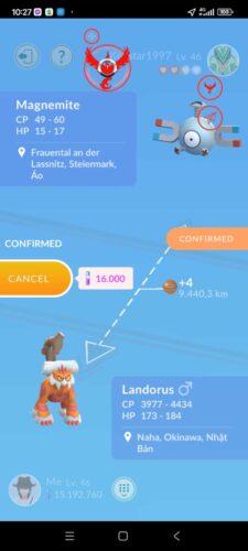 Pokémon Go Landorus (Therian) Level 40, Level 50 Unlock 3 Moveset Master League - Trade 20k stardust - Trade 1 Million stardust (Read Describe) photo review