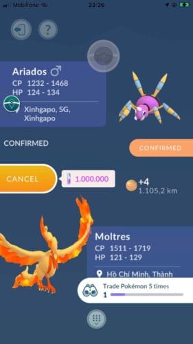 Pokémon Go Shiny Galarian Moltres - PTC Account - Trade 20k stardust - Trade 1 Million stardust (Read Describe) photo review