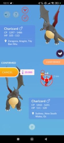 Pokémon Go Shiny Charizard Gigantamax - PTC Account - Trade 20k stardust (Read Describe) photo review