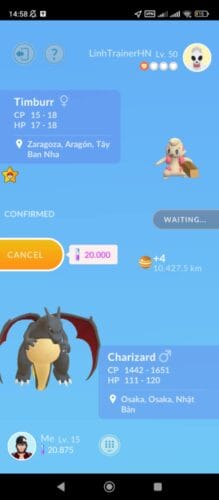 Pokémon Go Shiny Charizard Gigantamax - PTC Account - Trade 20k stardust (Read Describe) photo review