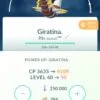 Pokémon Go Giratina Origin Level 50