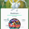 Pokémon Go Reshiram Level 40