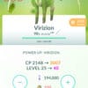 Pokémon Go Virizion Level 40