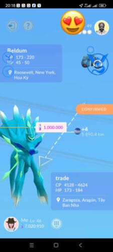 Pokémon Go Shiny Dialga Origin Forme Level 40, Level 50 Legacy Roar of Time - Unlock 3 Moveset Master League PVP  - Trade 20k stardust - Trade 1 Million stardust (Read Describe) photo review