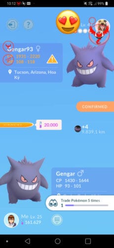 Pokémon Go Shiny Gengar Gigantamax  - PTC Account - Trade 20k stardust (Read Describe) photo review