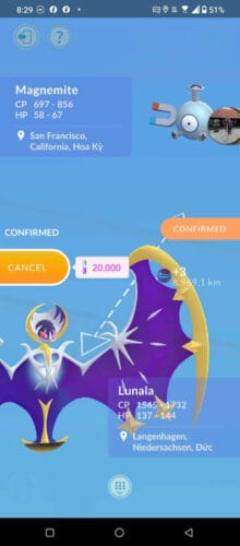 Pokémon Go Lunala Level 40, Level 50 Unlock 3 Moveset Master League PVP - Trade 20k stardust - Trade 1 Million stardust (Read Describe) photo review