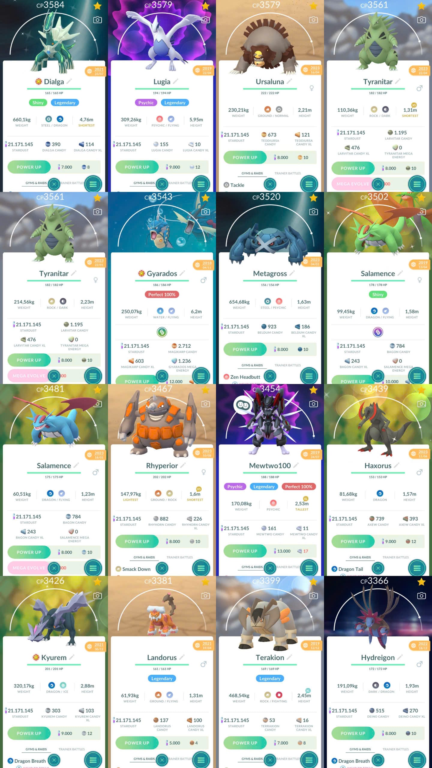 Pokémon Go Account Level 50 Year 2018 - Hundo Legendary Mewtwo Armored