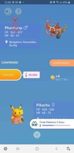 Pokémon Go Shiny Pikachu Wearing a Saree - PTC Account - Trade 20k stardust (Read Describe) photo review