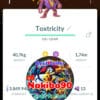 Pokémon Go Shiny Toxtricity Amped Form Gigantamax Global background