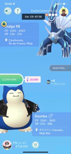 Pokémon Go Shiny Snorlax wearing a studded jacket - PTC Account - Trade 20k stardust (Read Describe) photo review