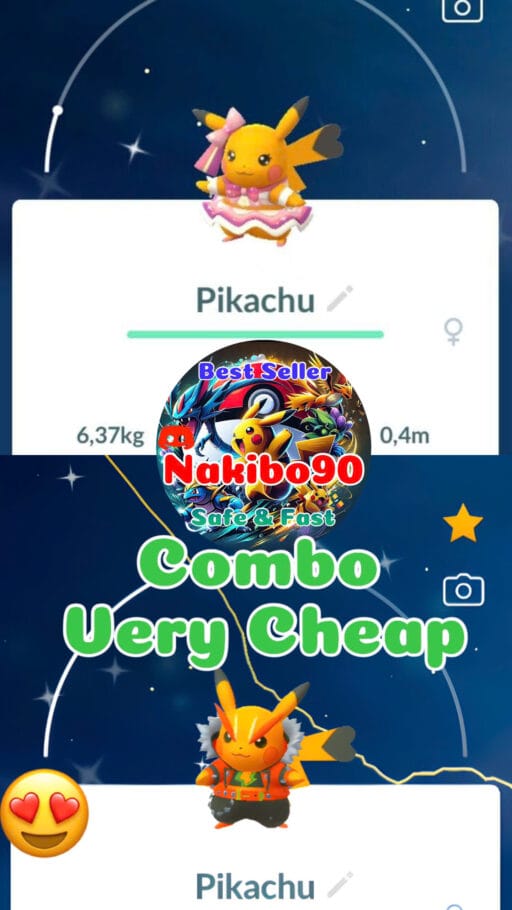 Pokémon Go Shiny Pikachu Pop Star, Shiny Pikachu Rock Star